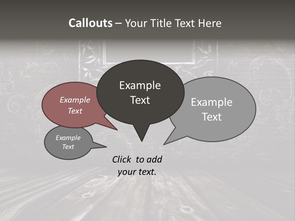 Photography Wood PowerPoint Template