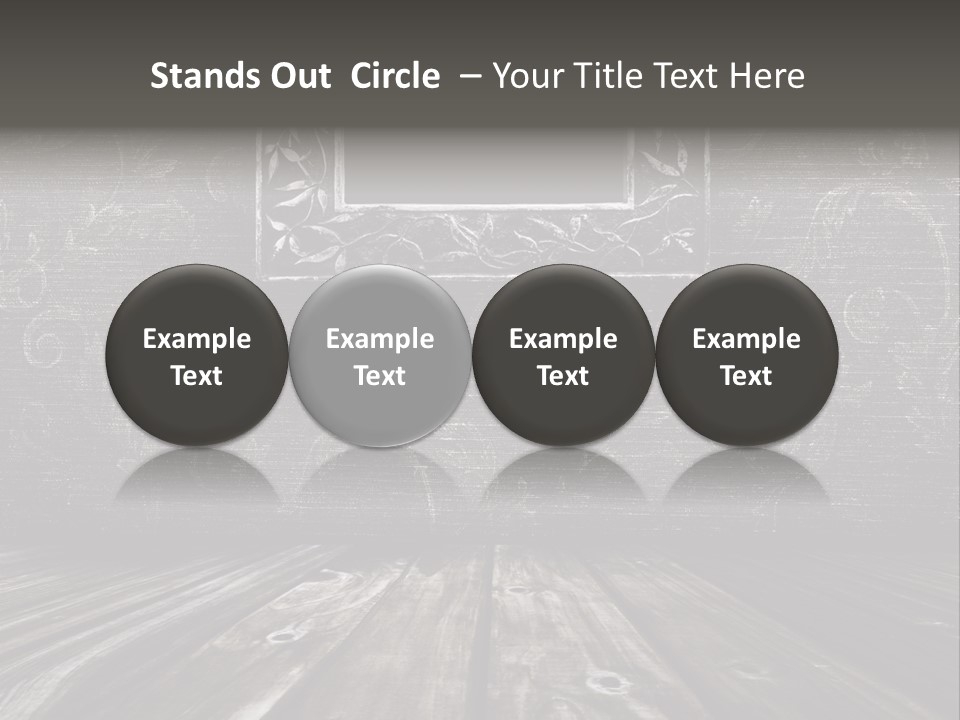 Photography Wood PowerPoint Template