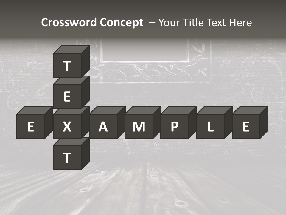Photography Wood PowerPoint Template