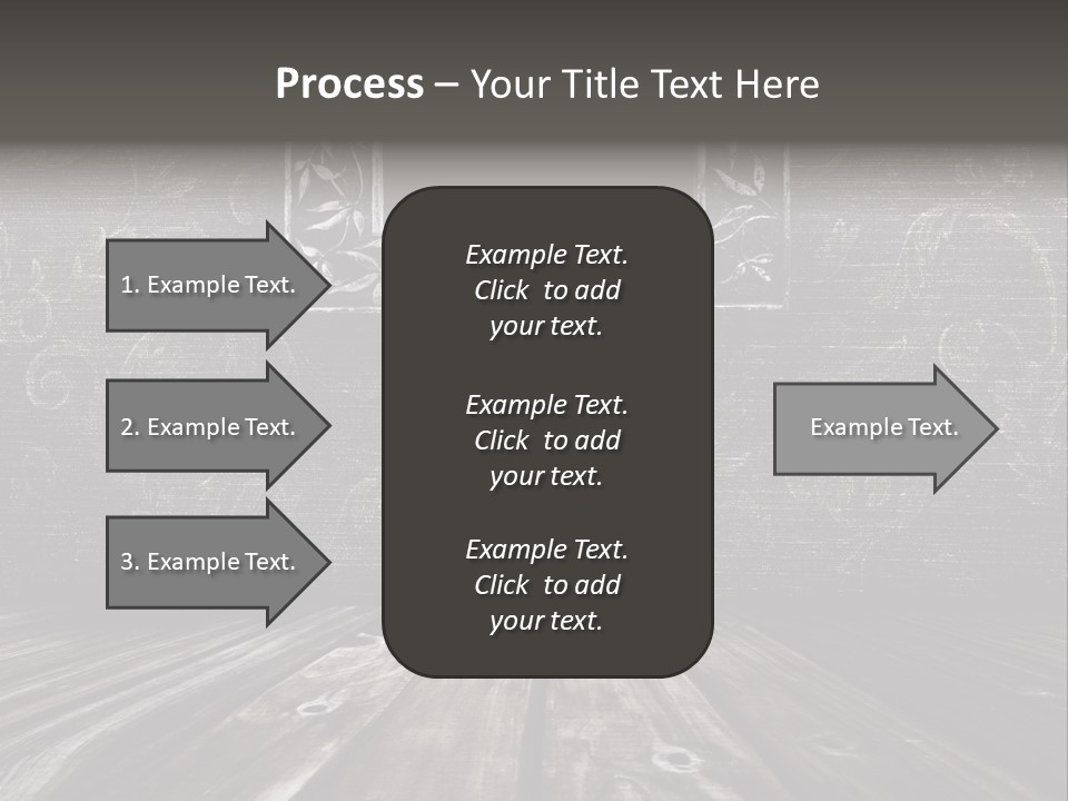 Photography Wood PowerPoint Template