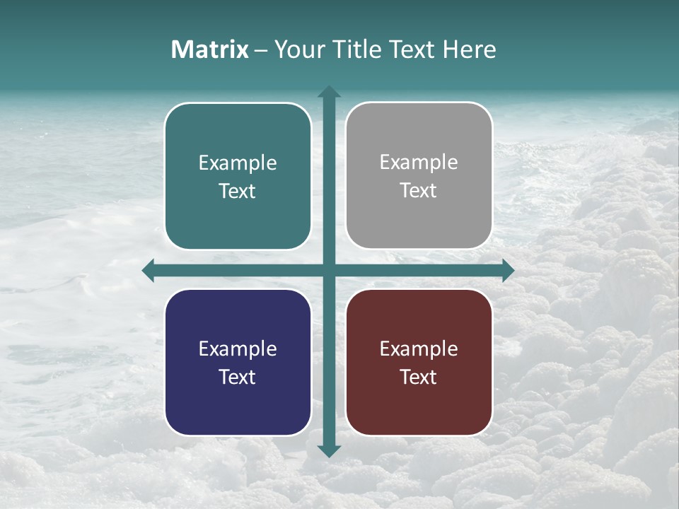 Horizontal Nature Landscape PowerPoint Template
