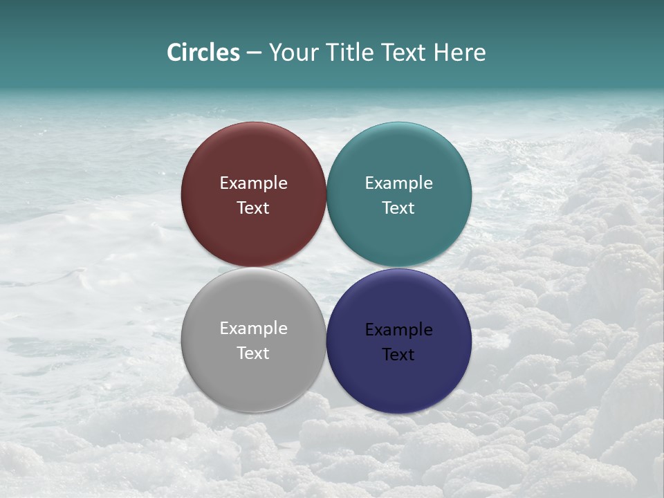 Horizontal Nature Landscape PowerPoint Template