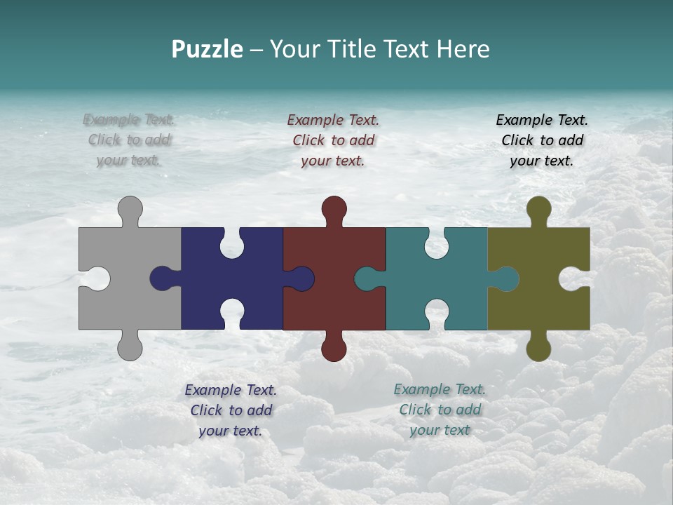 Horizontal Nature Landscape PowerPoint Template