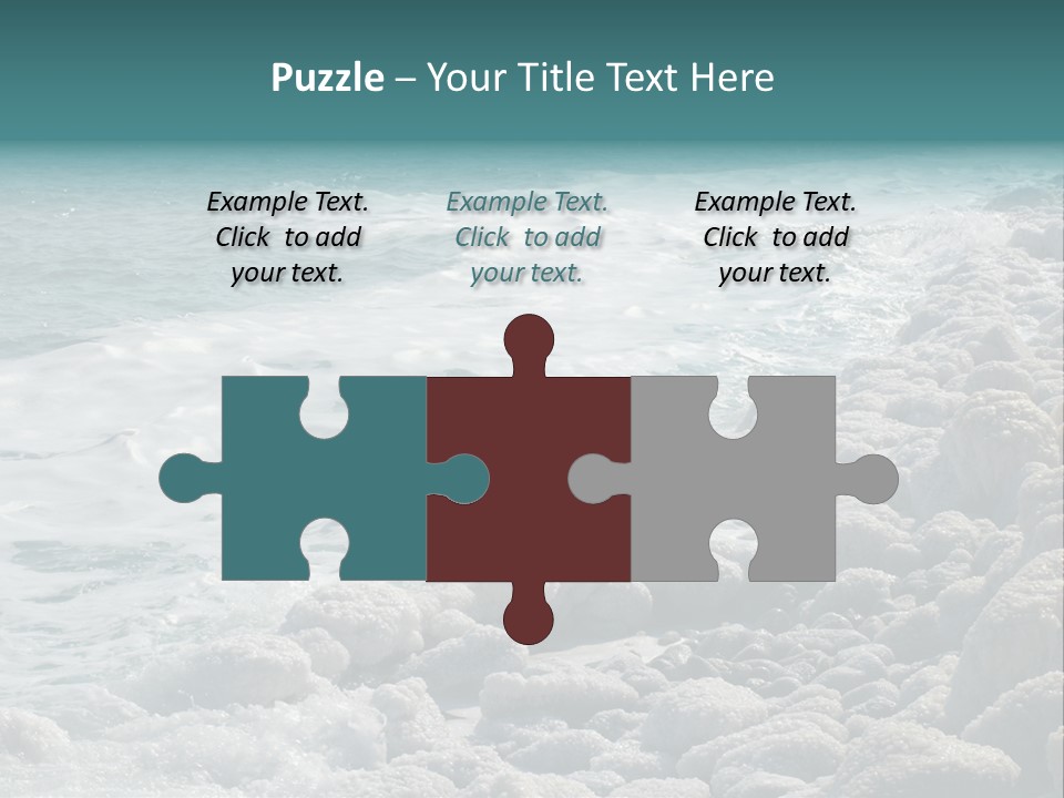 Horizontal Nature Landscape PowerPoint Template