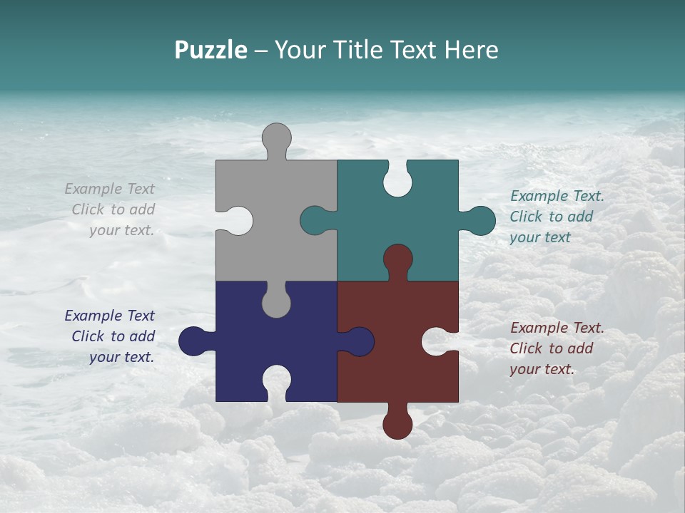 Horizontal Nature Landscape PowerPoint Template