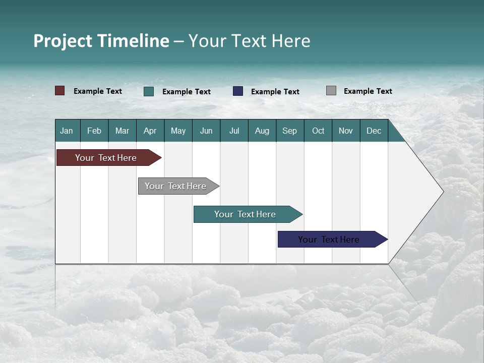 Horizontal Nature Landscape PowerPoint Template