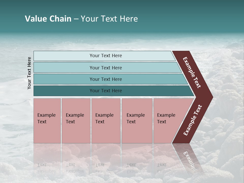 Horizontal Nature Landscape PowerPoint Template