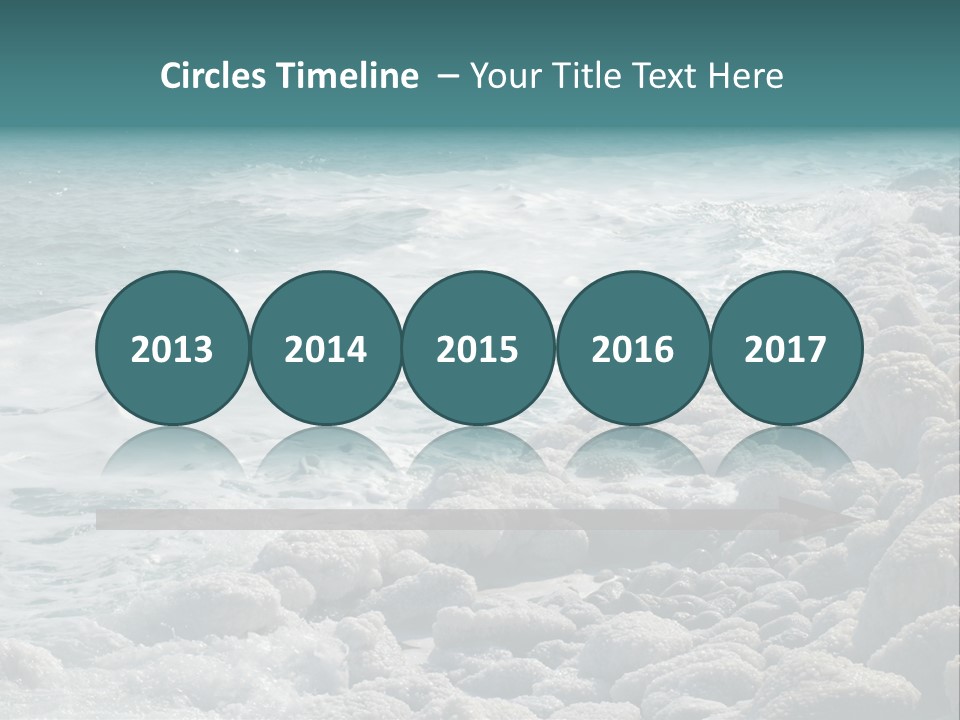 Horizontal Nature Landscape PowerPoint Template