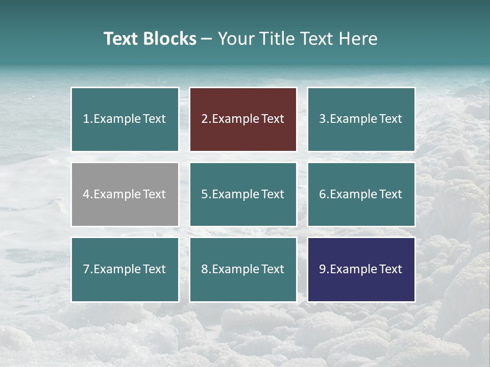 Horizontal Nature Landscape PowerPoint Template