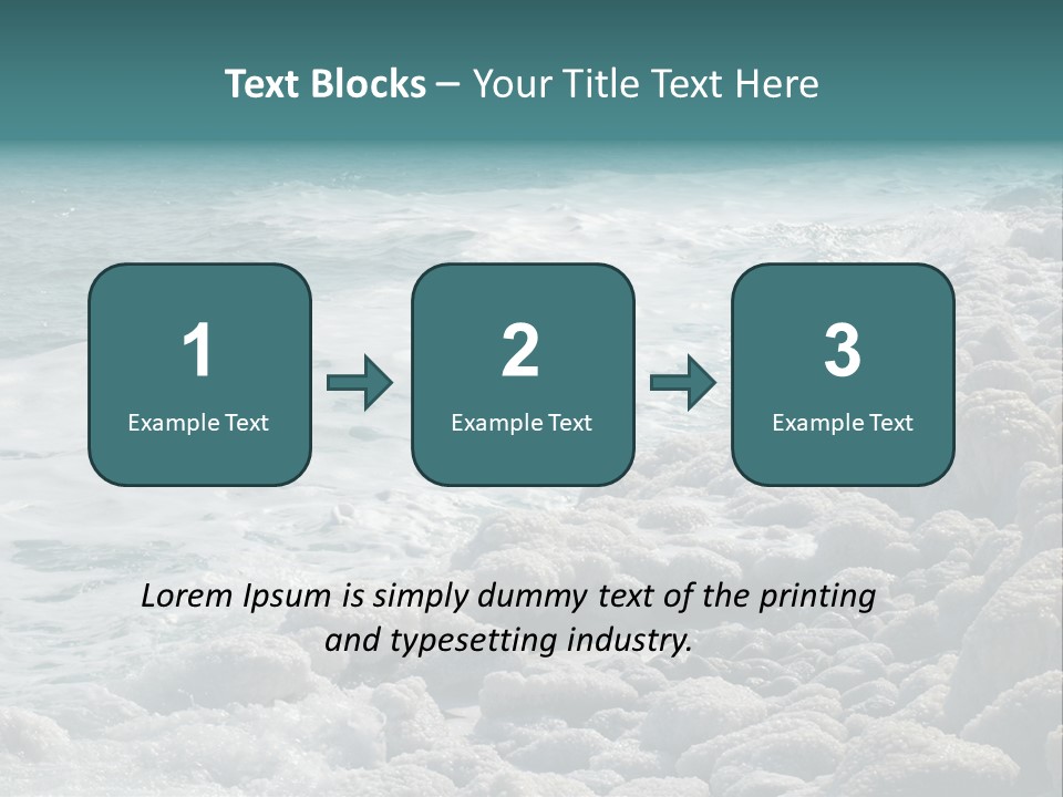 Horizontal Nature Landscape PowerPoint Template