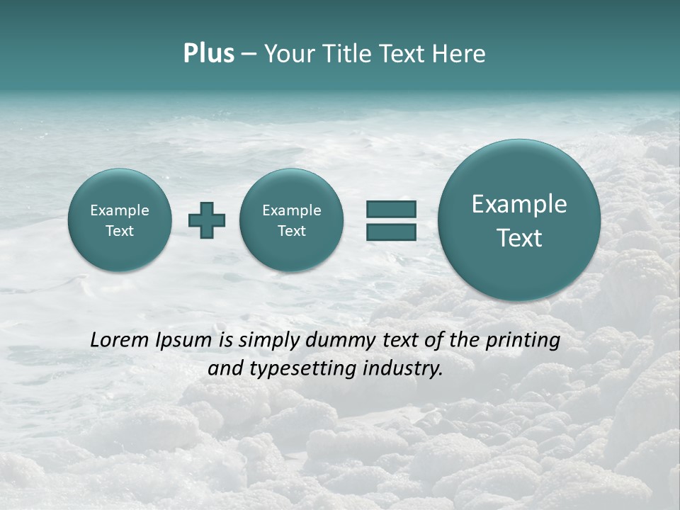 Horizontal Nature Landscape PowerPoint Template