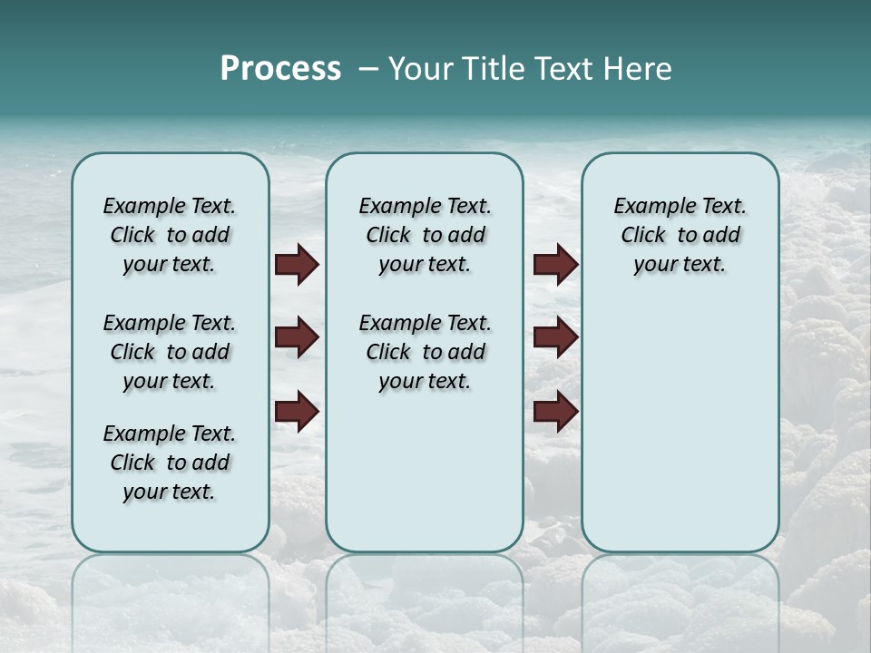 Horizontal Nature Landscape PowerPoint Template