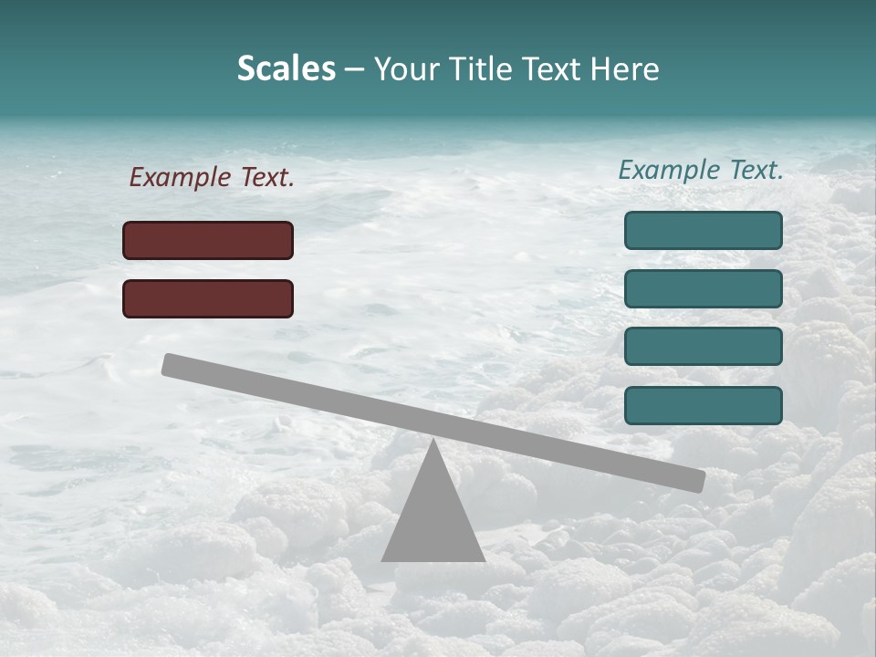 Horizontal Nature Landscape PowerPoint Template