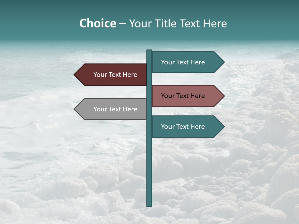 Horizontal Nature Landscape PowerPoint Template