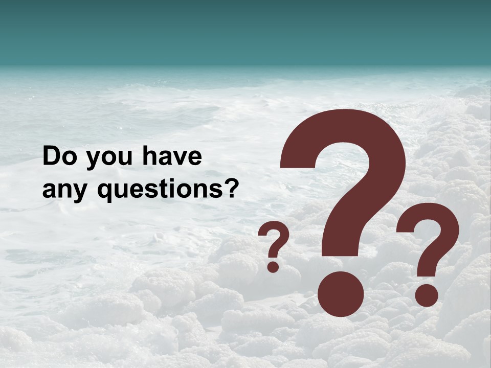 Horizontal Nature Landscape PowerPoint Template