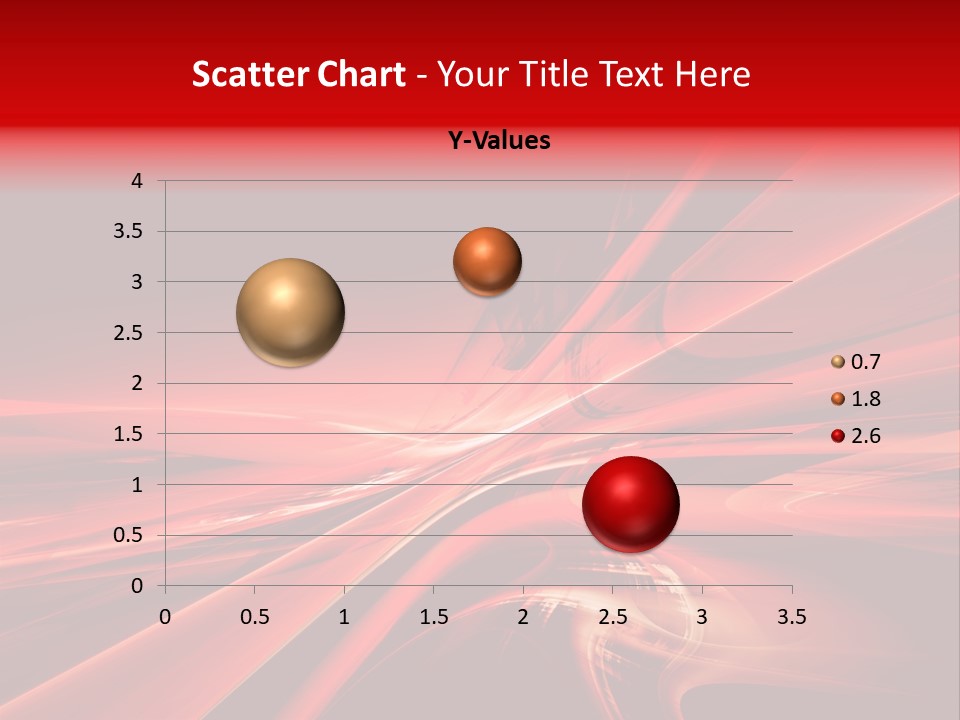 Red Wallpaper Abstract PowerPoint Template