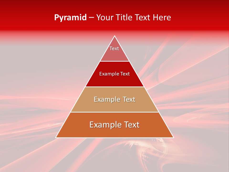 Red Wallpaper Abstract PowerPoint Template