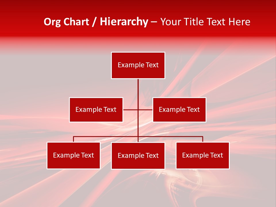 Red Wallpaper Abstract PowerPoint Template