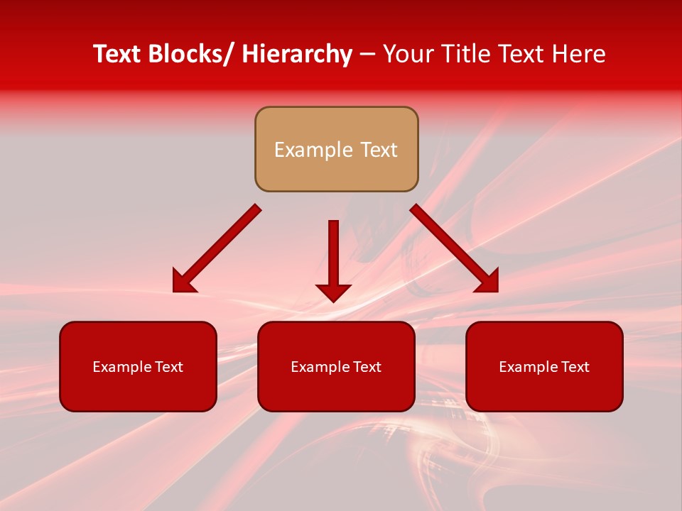 Red Wallpaper Abstract PowerPoint Template