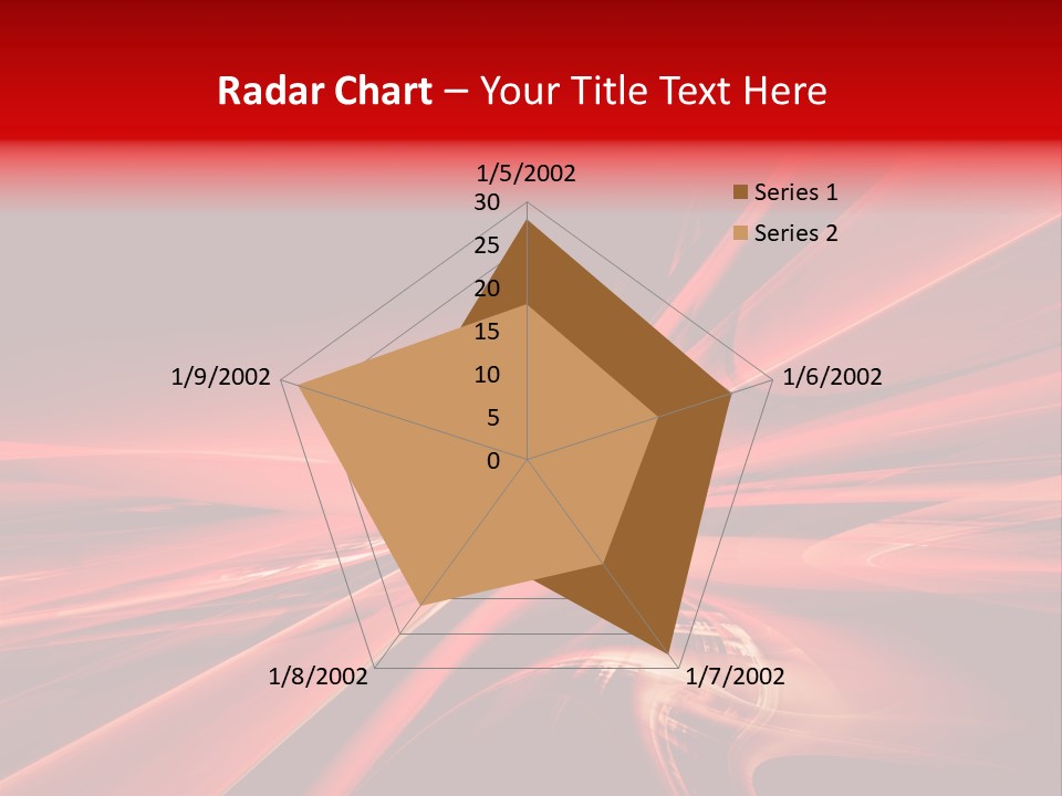 Red Wallpaper Abstract PowerPoint Template