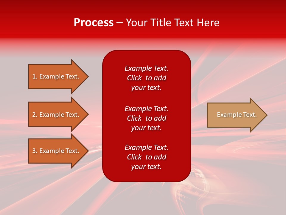 Red Wallpaper Abstract PowerPoint Template