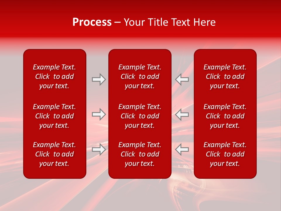 Red Wallpaper Abstract PowerPoint Template