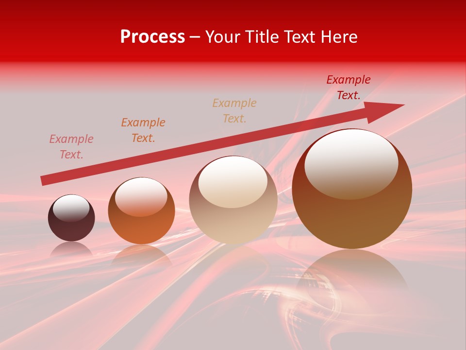 Red Wallpaper Abstract PowerPoint Template