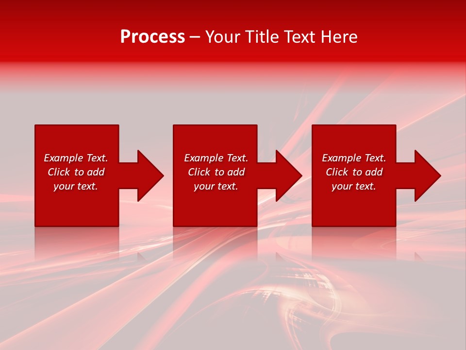 Red Wallpaper Abstract PowerPoint Template