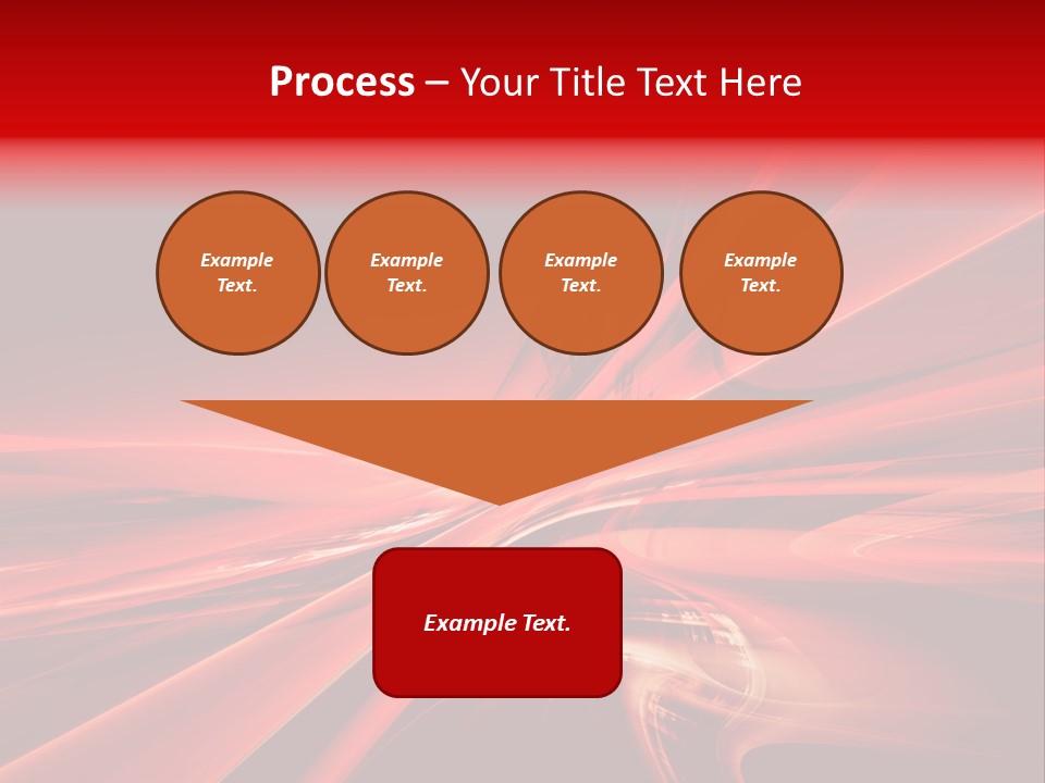 Red Wallpaper Abstract PowerPoint Template