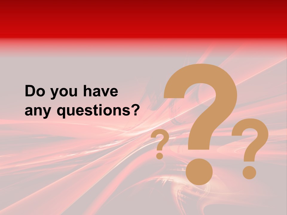 Red Wallpaper Abstract PowerPoint Template