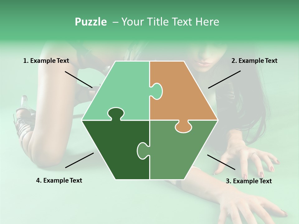 Attractive Hygiene Shape PowerPoint Template