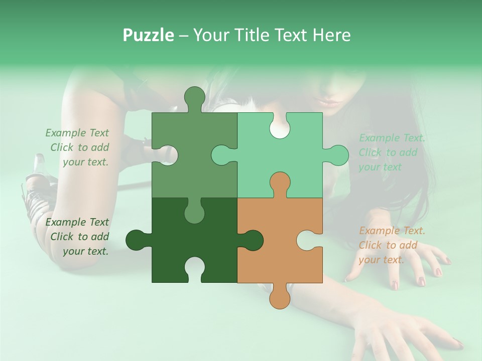 Attractive Hygiene Shape PowerPoint Template