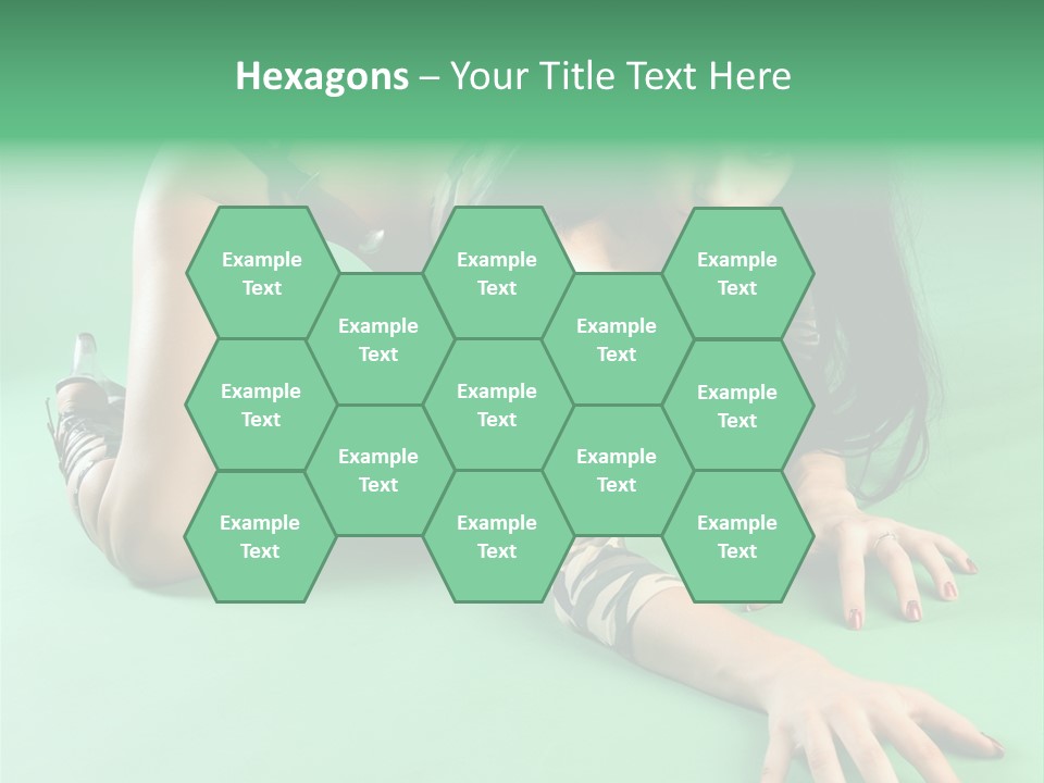 Attractive Hygiene Shape PowerPoint Template