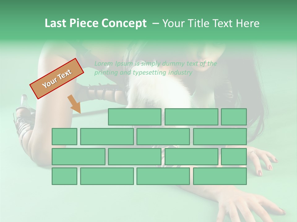 Attractive Hygiene Shape PowerPoint Template