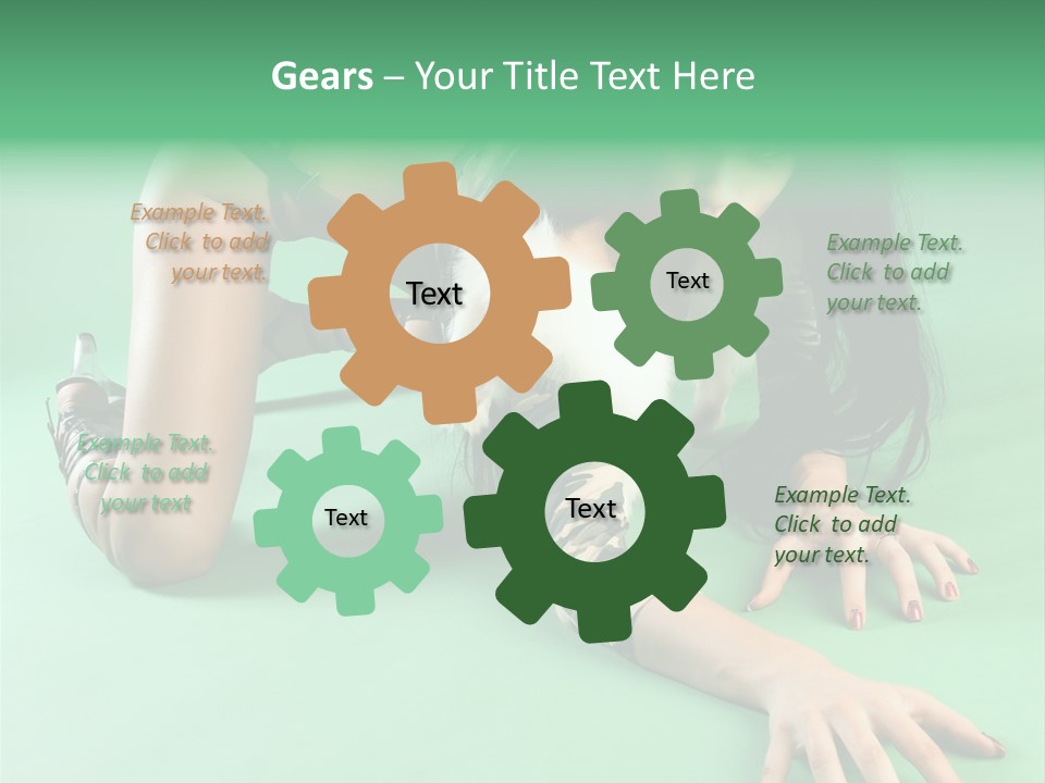 Attractive Hygiene Shape PowerPoint Template