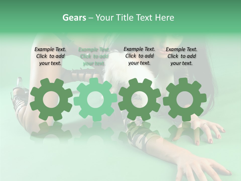 Attractive Hygiene Shape PowerPoint Template