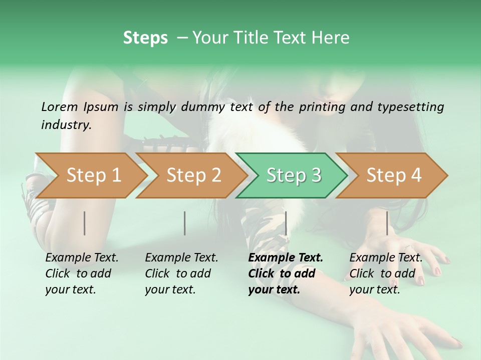 Attractive Hygiene Shape PowerPoint Template