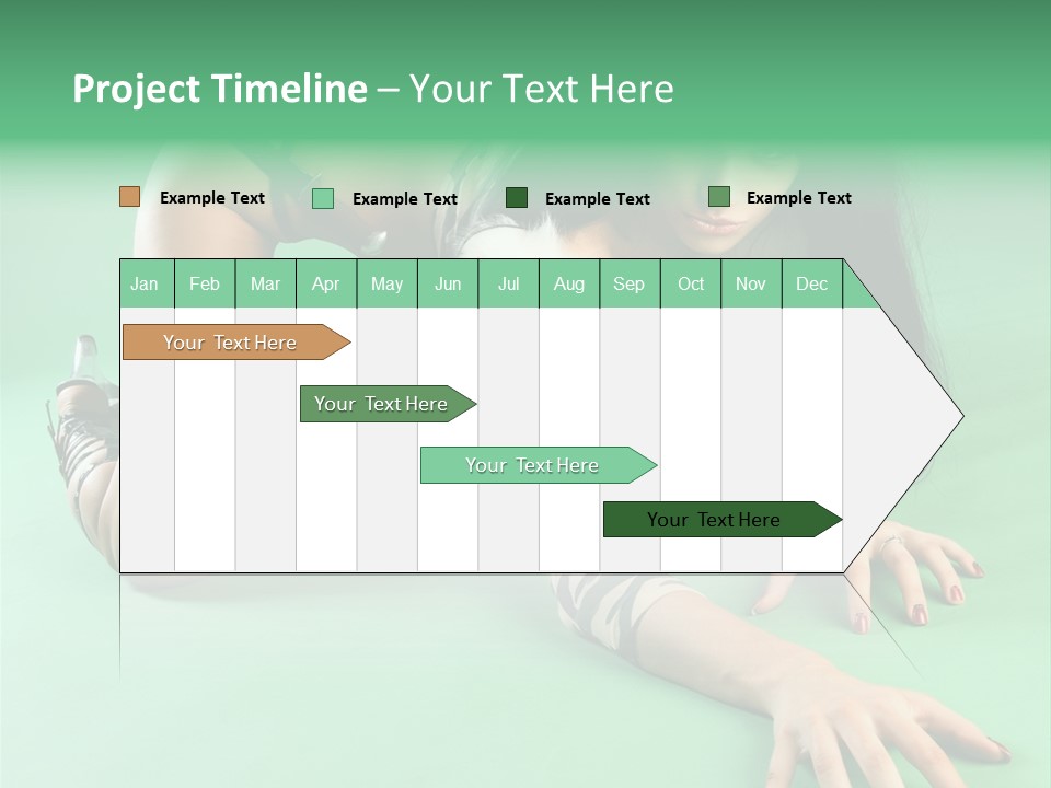 Attractive Hygiene Shape PowerPoint Template