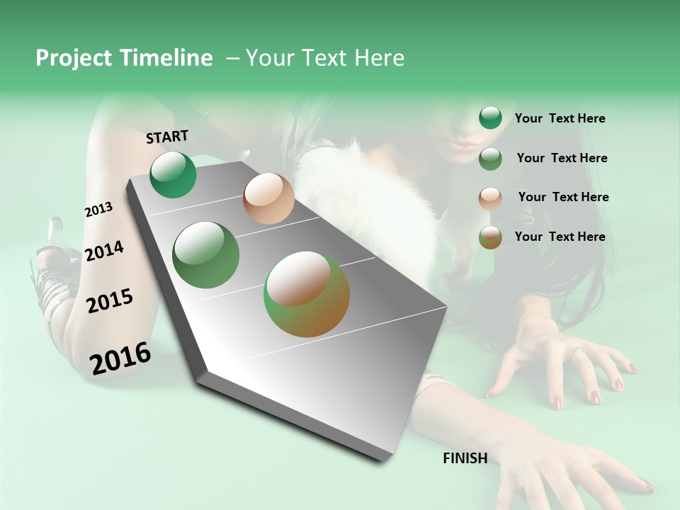 Attractive Hygiene Shape PowerPoint Template