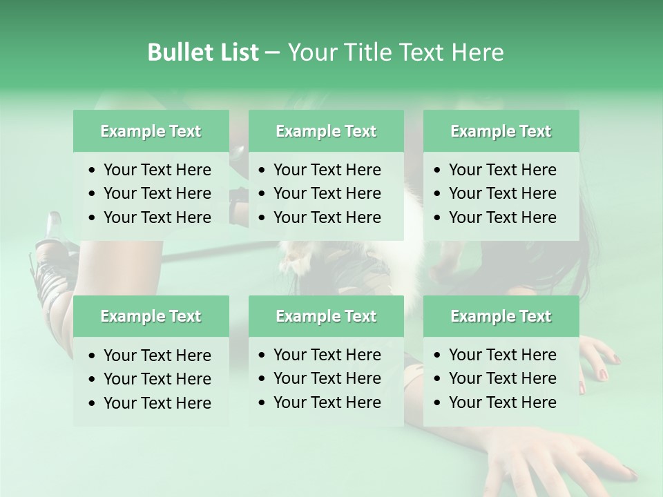 Attractive Hygiene Shape PowerPoint Template