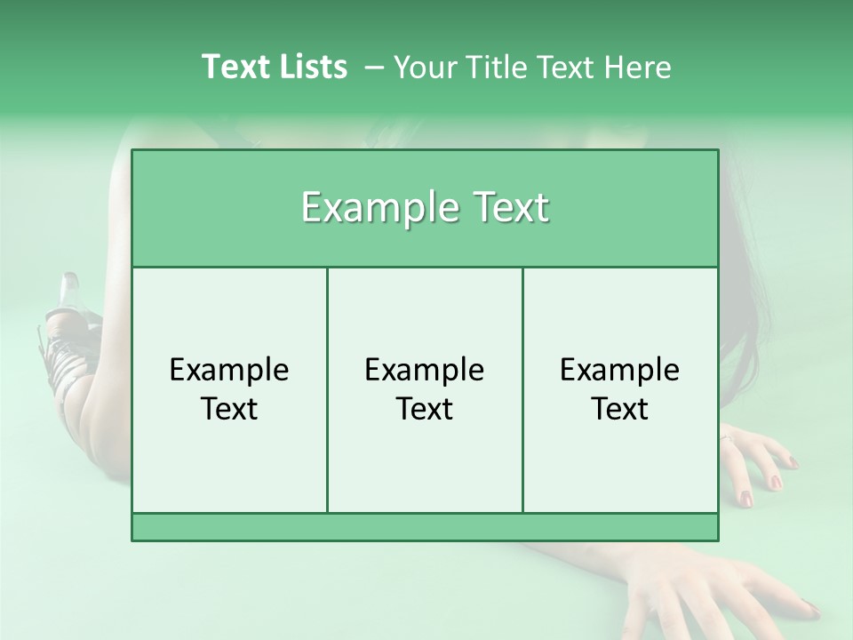 Attractive Hygiene Shape PowerPoint Template