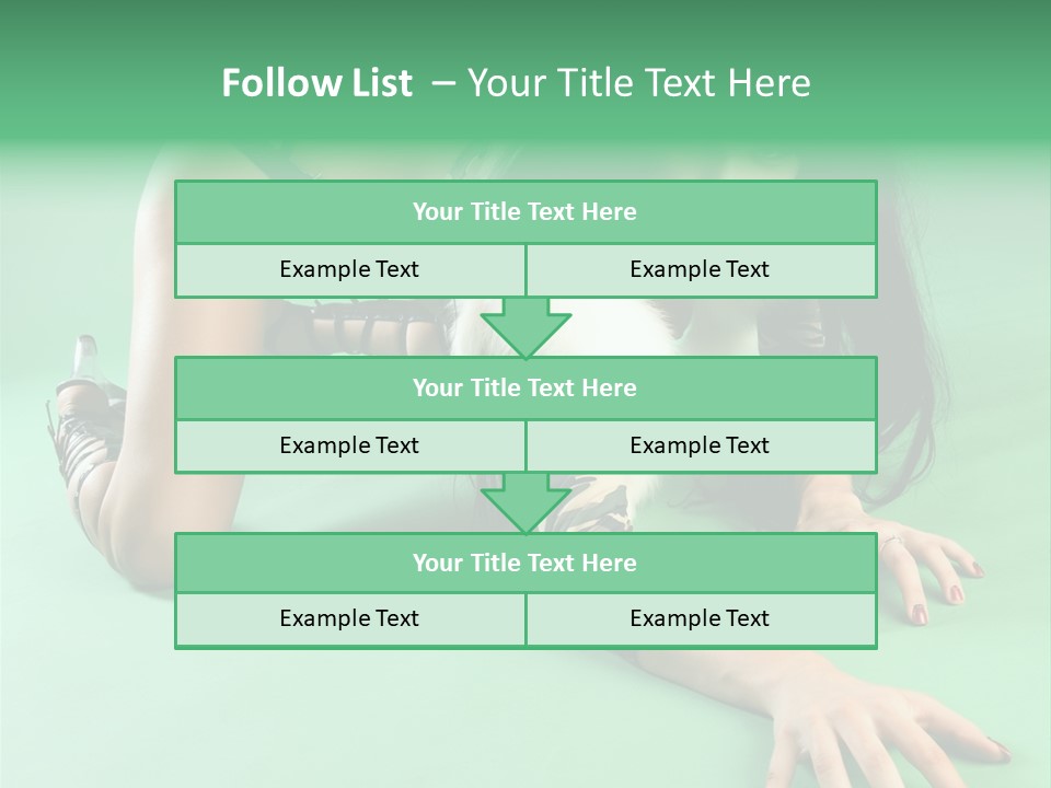 Attractive Hygiene Shape PowerPoint Template