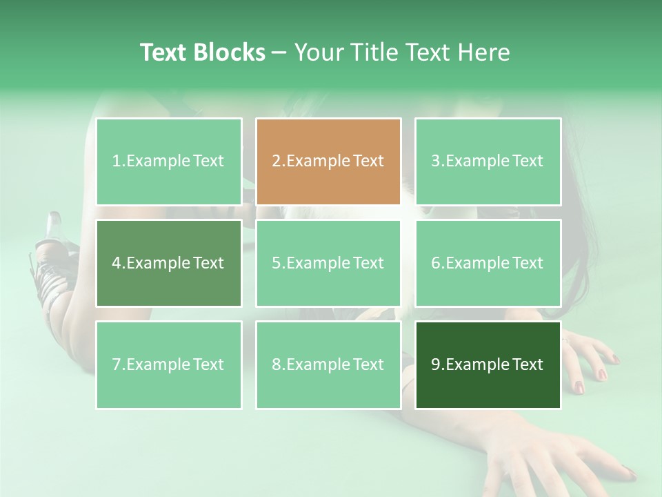 Attractive Hygiene Shape PowerPoint Template
