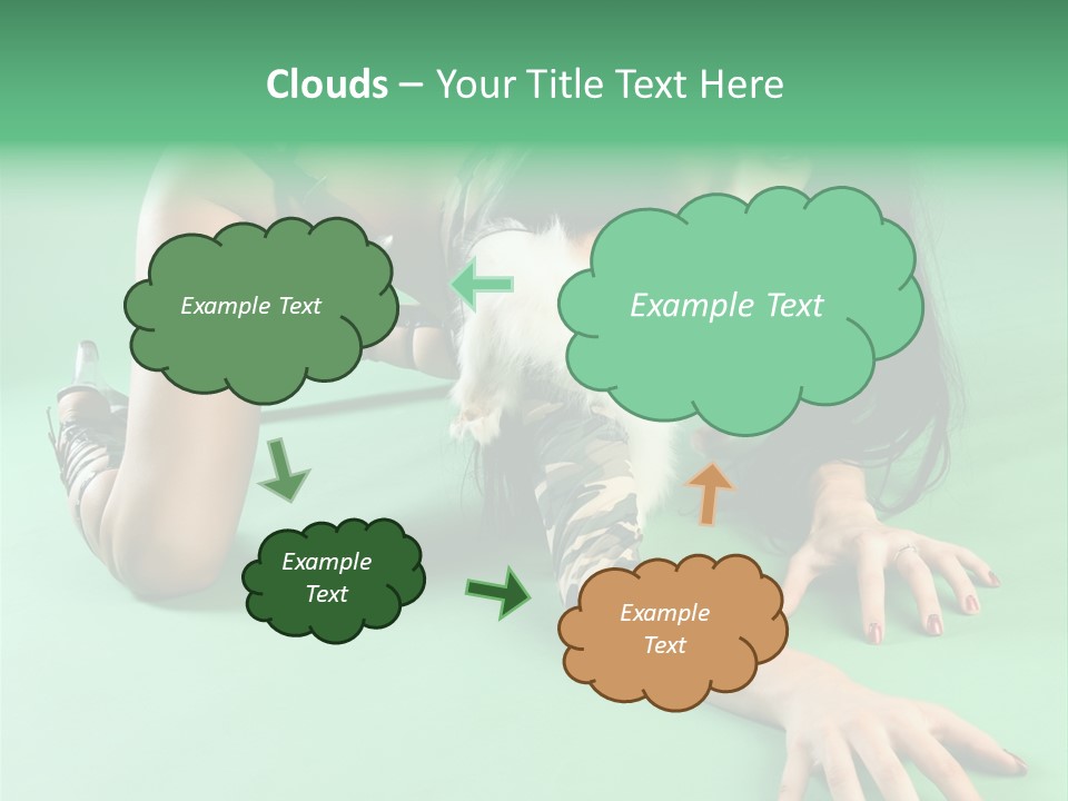 Attractive Hygiene Shape PowerPoint Template