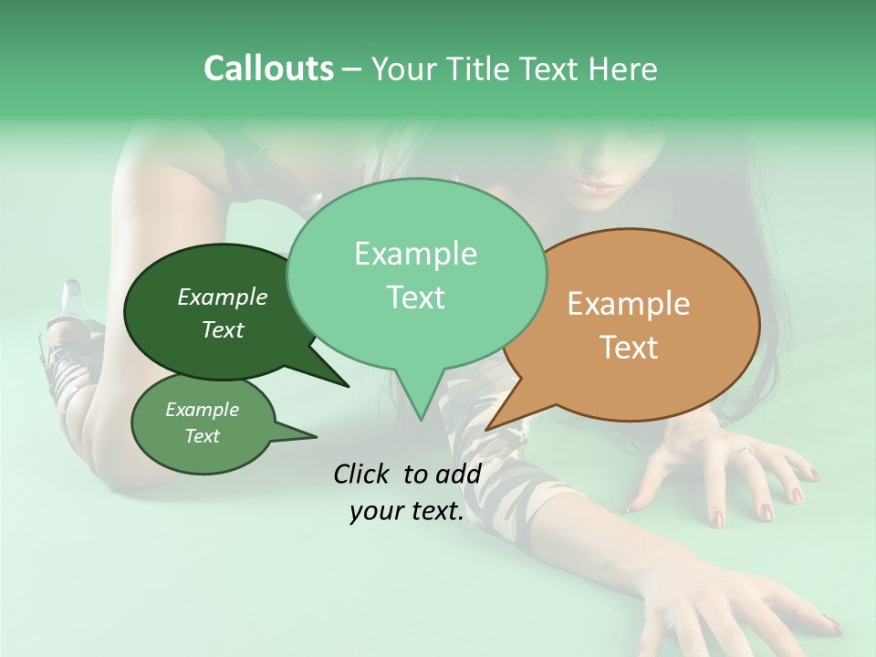 Attractive Hygiene Shape PowerPoint Template