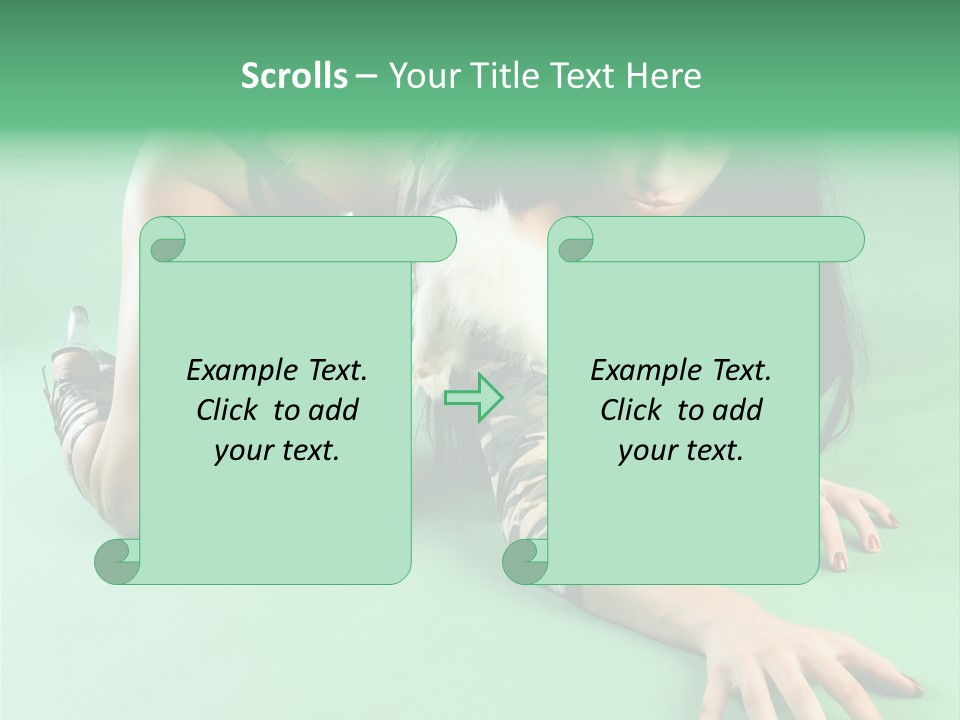 Attractive Hygiene Shape PowerPoint Template
