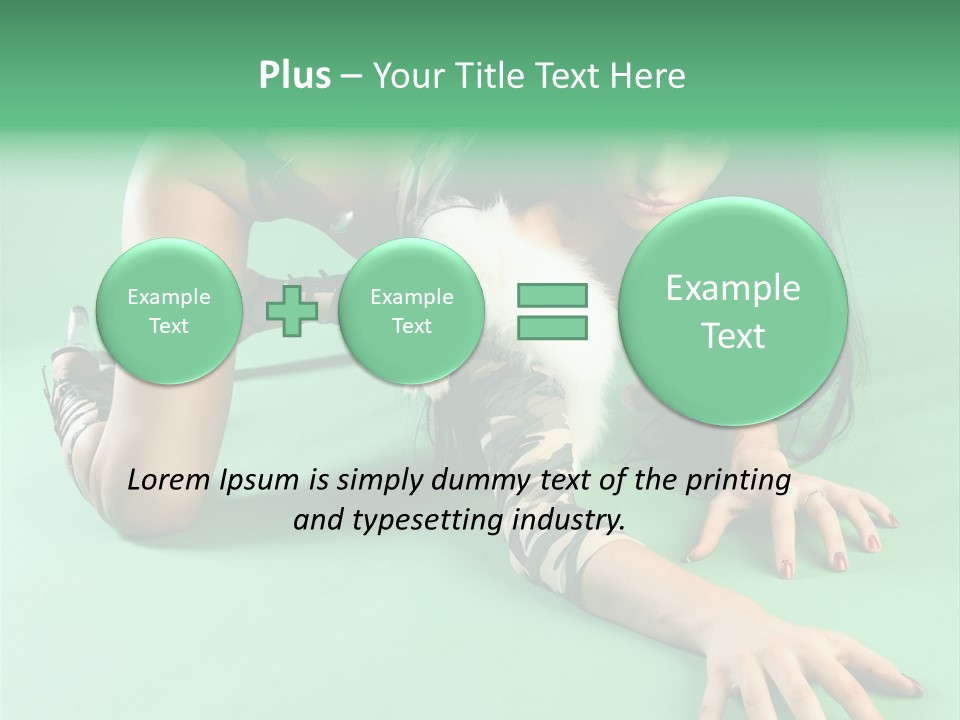 Attractive Hygiene Shape PowerPoint Template