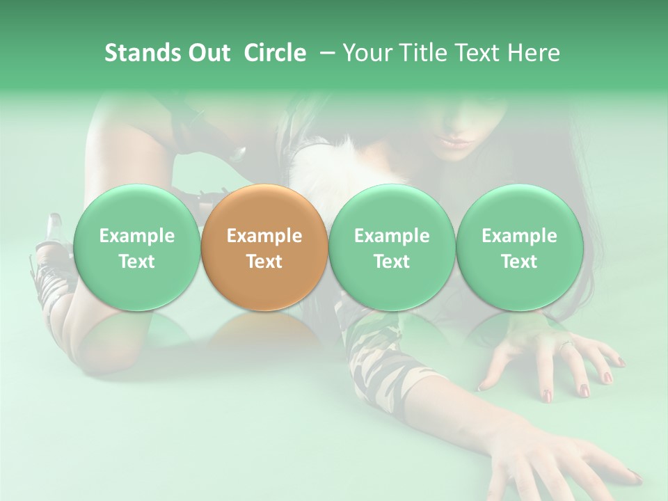 Attractive Hygiene Shape PowerPoint Template