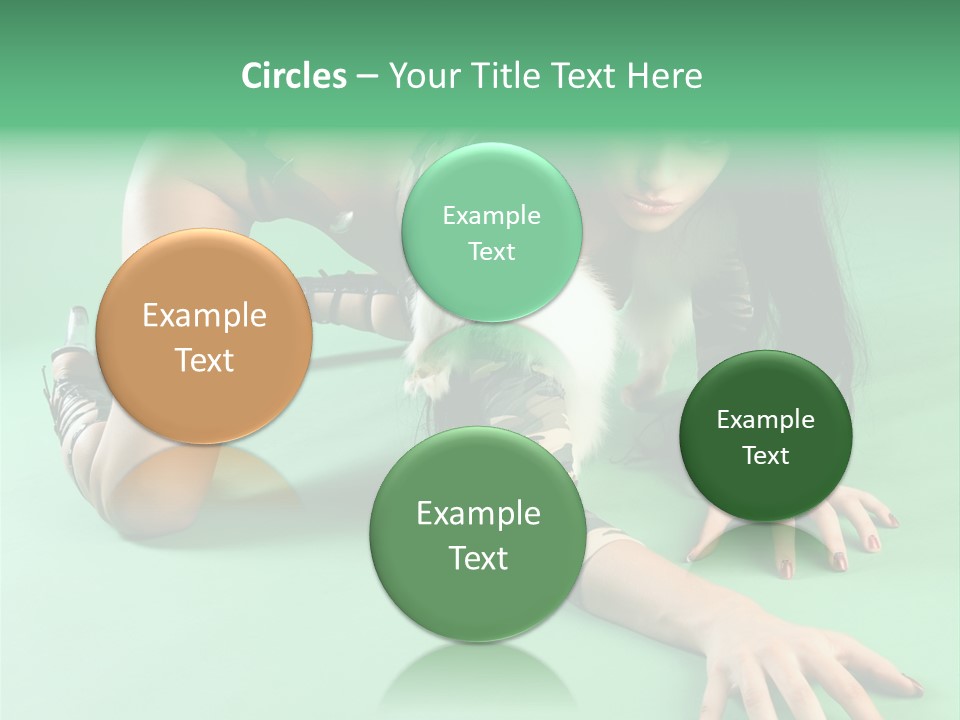 Attractive Hygiene Shape PowerPoint Template