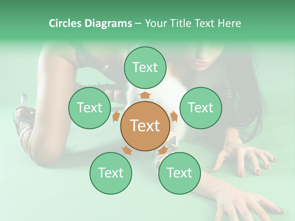 Attractive Hygiene Shape PowerPoint Template